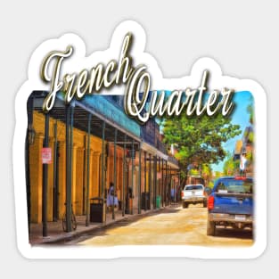 Sun Soaked New Orleans Sticker